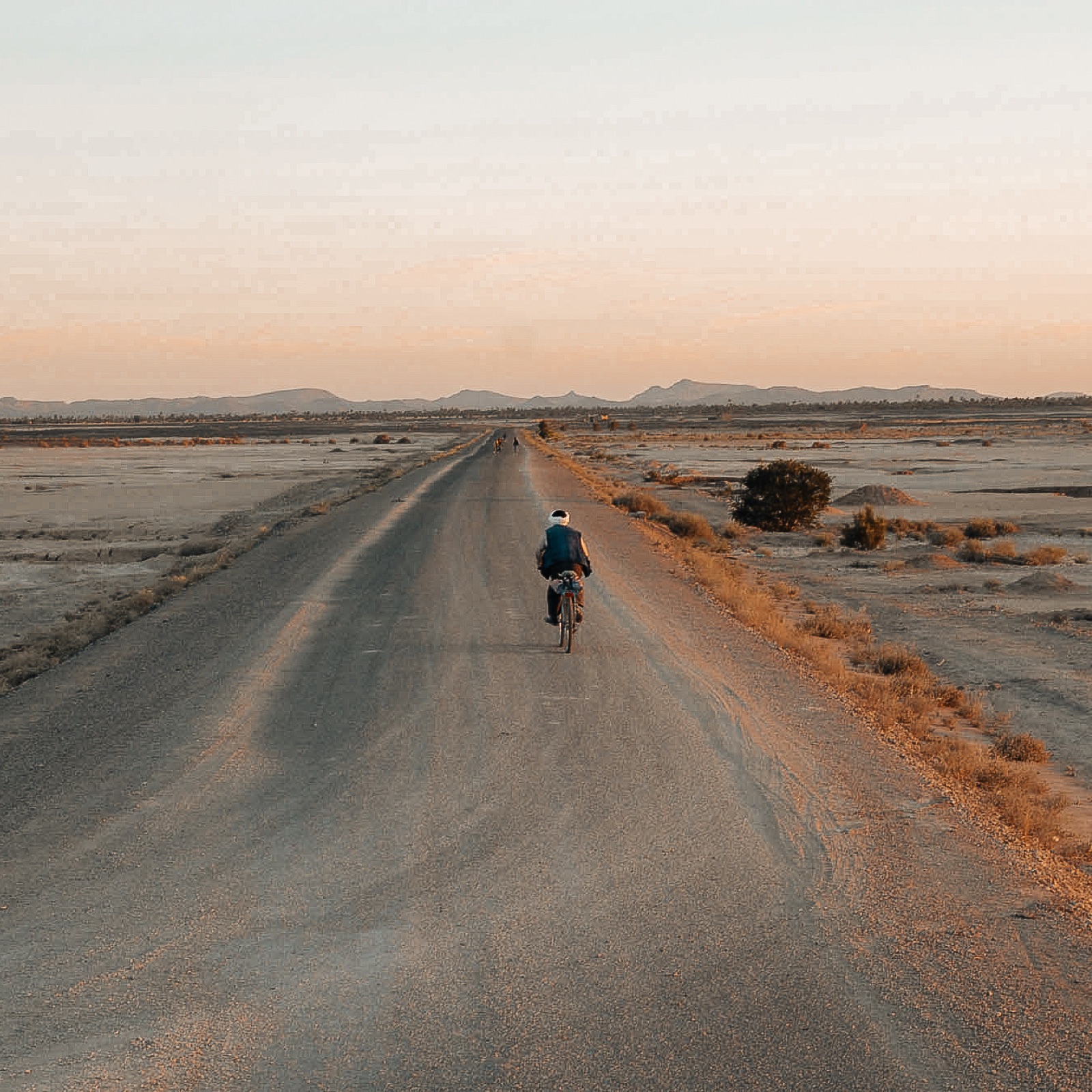 Strada verso lo ksar Haroun nel Tafilalt