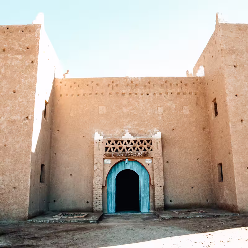 Dar Haroun, sosta nel cuore del Sahara